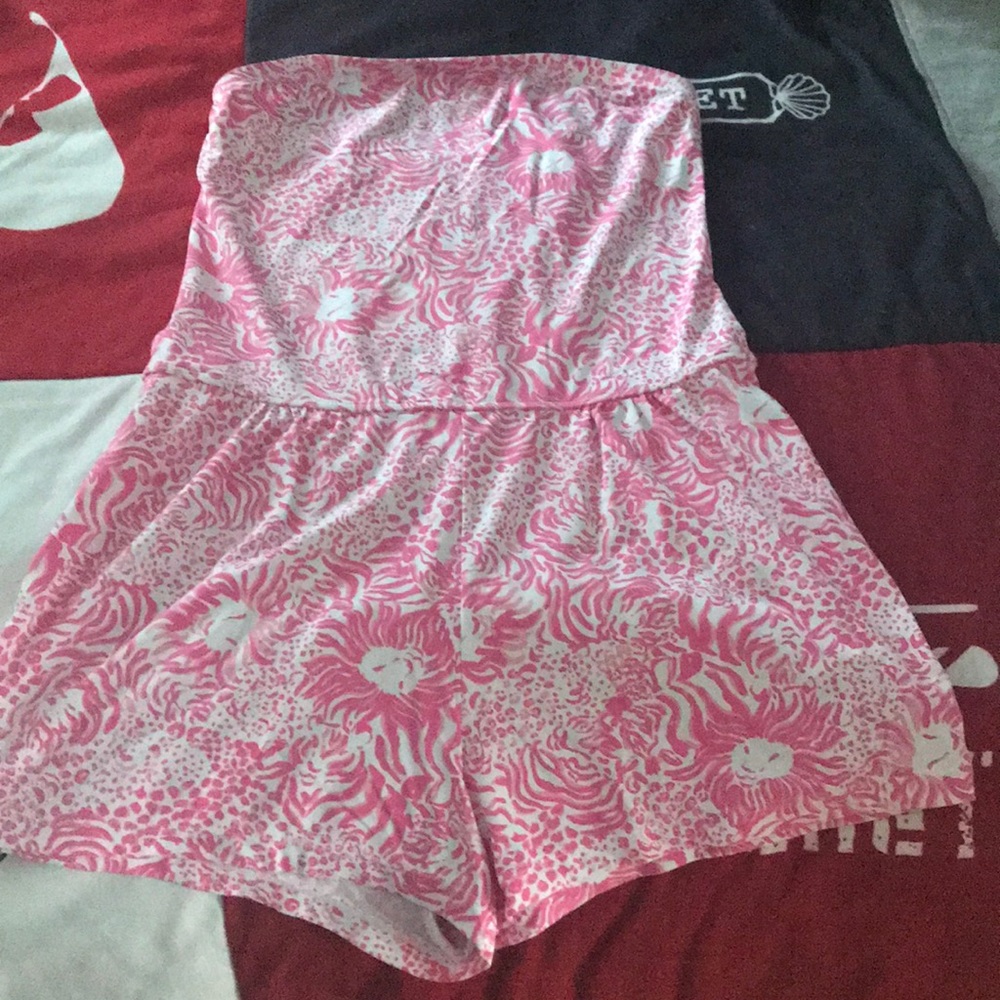 Women’s small swim coverup romper